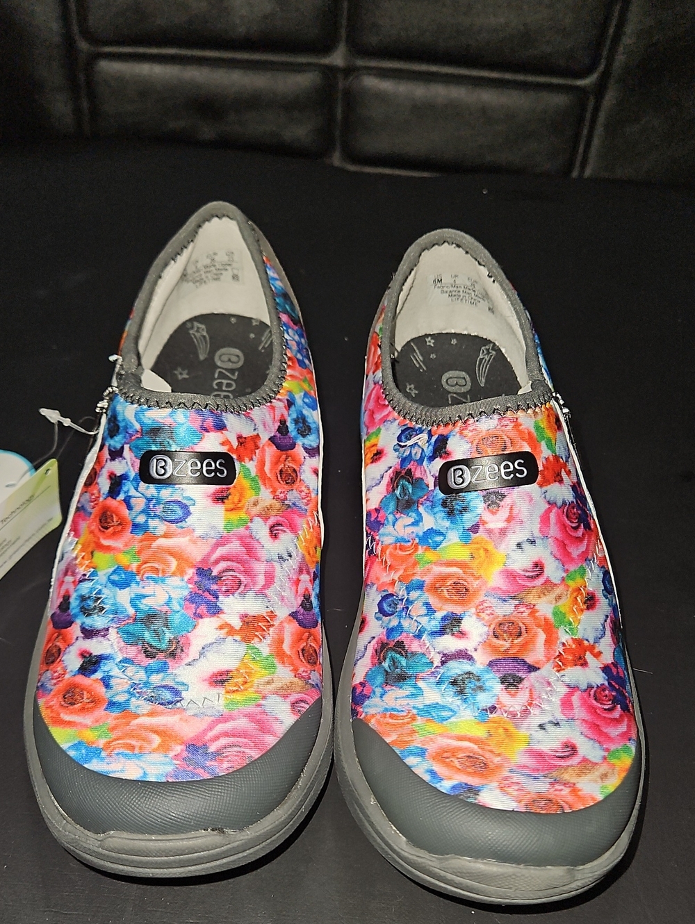 Bzees Floral Slip-On Shoes - Multicolor